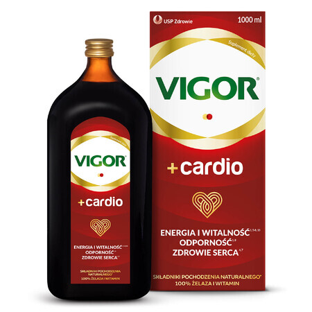 Vigor+ Cardio, alcoholvrije tonic, 1000 ml