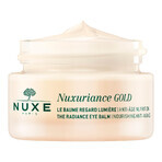 Nuxe Nuxuriance Gold, Balsam iluminator pentru ochi, piele uscată, 15 ml