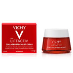 Vichy Liftactiv Collagen Specialist, crème anti-rides, tous types de peau, 50 ml