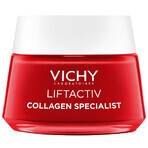 Vichy Liftactiv Collagen Specialist, crème anti-rides, tous types de peau, 50 ml