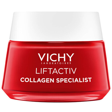 Vichy Liftactiv Collagen Specialist, crème anti-rides, tous types de peau, 50 ml