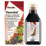 Floradix, Floravital, Producto sin gluten, 250 ml