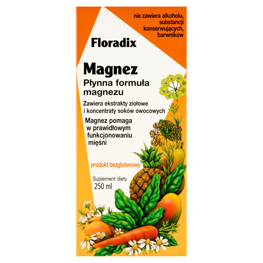 Floradix Magnesio, 250 ml