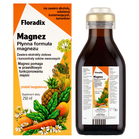 Floradix Magnesio, 250 ml