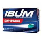 Ibum Supermax 600 mg, 10 capsules molles