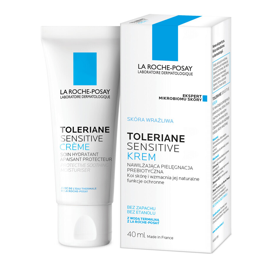 La Roche-Posay Toleriane Sensitive, feuchtigkeitsspendende Creme, 40 ml