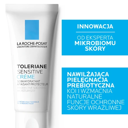La Roche-Posay Toleriane Sensitive, krem nawilżający, 40 ml: ceny i cechy