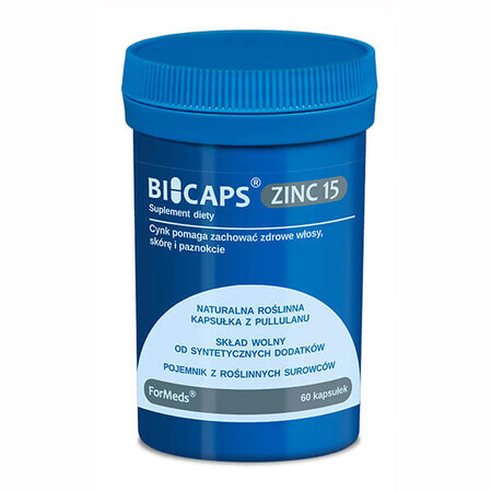 ForMeds Bicaps Zinc, 60 cápsulas