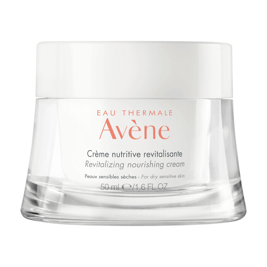 Avene Les Essentiels, revitalizing nourishing cream, sensitive and dry skin, 50 ml