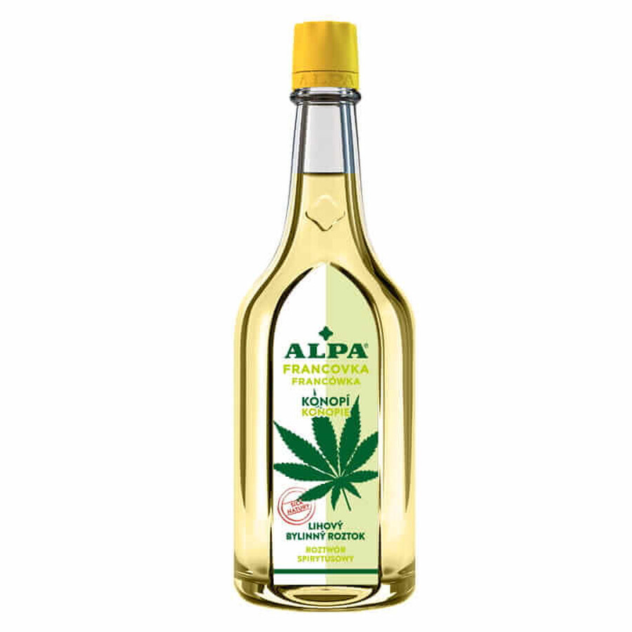 Alpa France and hemp, spirit solution, 160 ml