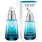 Vichy Mineral 89 Eyes, stärkende Creme zur Stärkung der Haut unter den Augen, 15 ml