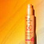 Nuxe Sun, bronceador facial y corporal, FPS 50, 150 ml