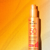 Nuxe Sun, bronceador facial y corporal, FPS 50, 150 ml