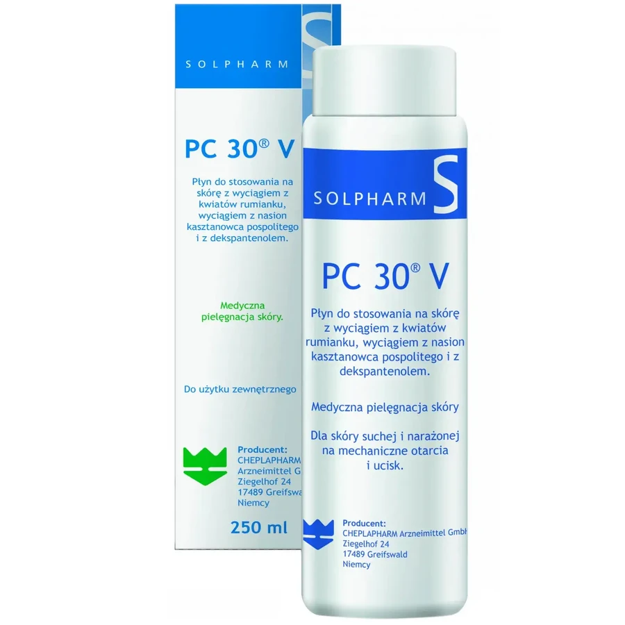 PC 30 V, lichid de îngrijire a pielii pentru presiune și abraziune, 250 ml