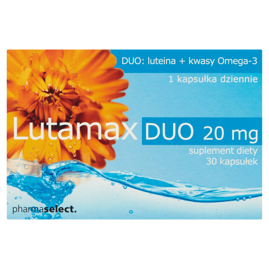 Lutamax Dúo 20 mg, 30 cápsulas