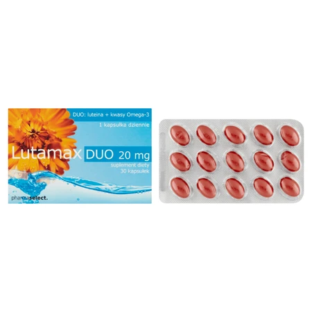 Lutamax Dúo 20 mg, 30 cápsulas