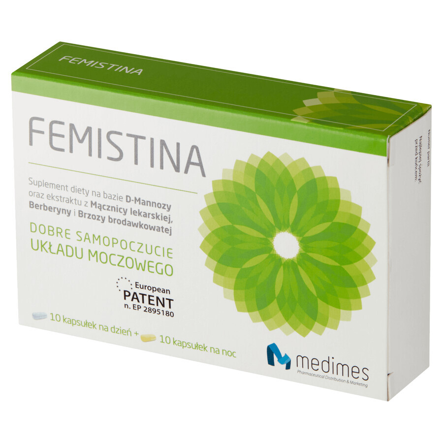 Femistina, 10 dag + 10 nacht capsules