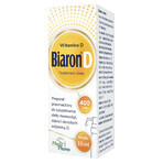 Biaron D, vitamine D 400 IE, druppels, 10 ml