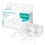 BabyOno Natural Nursing, cubre pechos, silicona, 823/M, 2 piezas