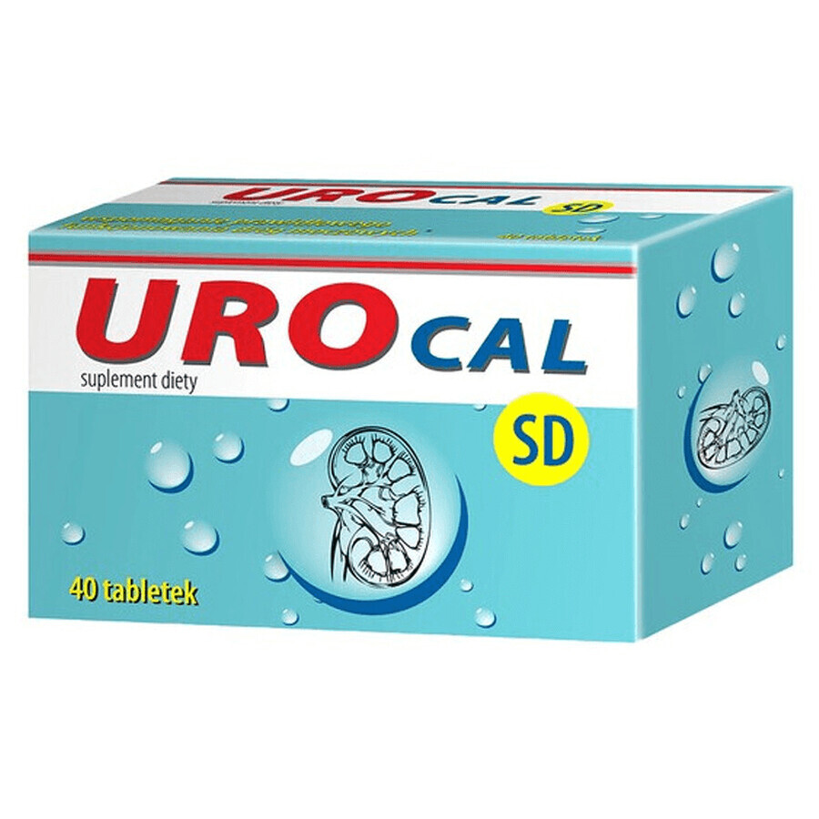 Urocal SD, 40 tablets