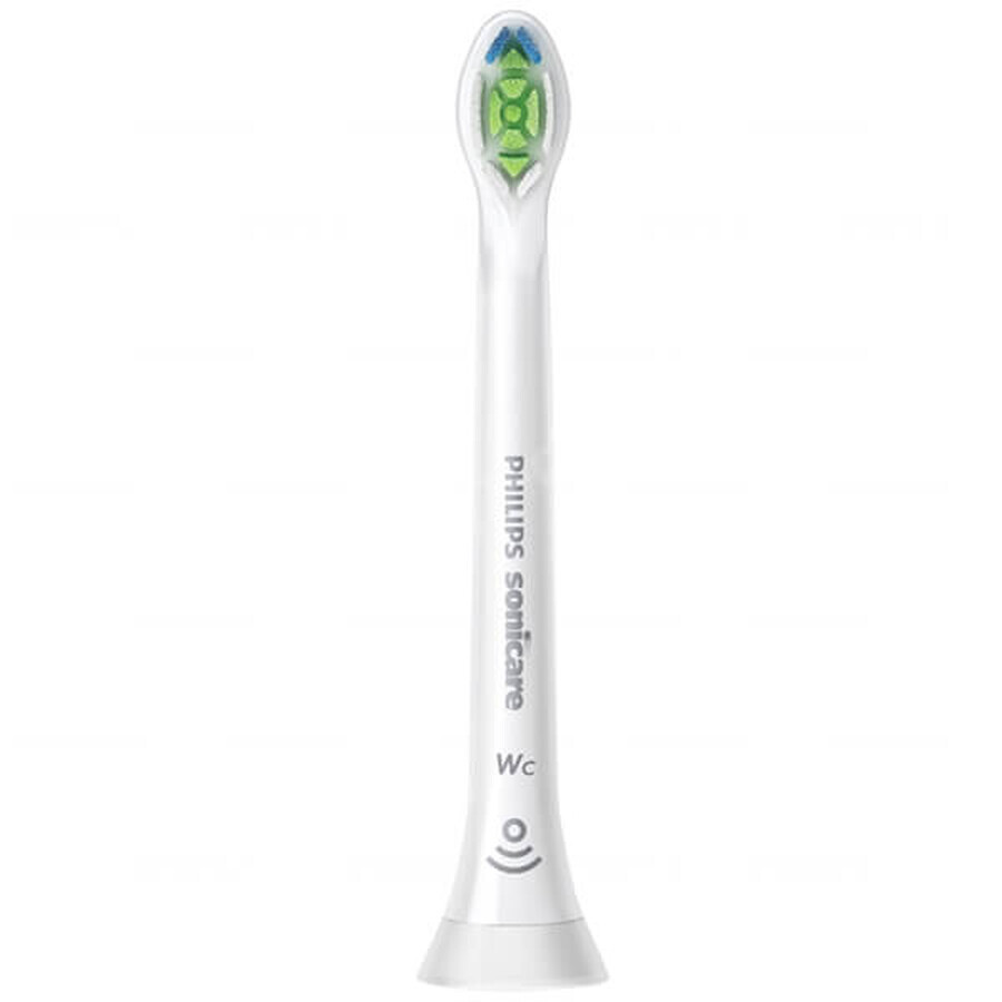 Philips Sonicare W2c Optimal White Compact Sonic Toothbrush Replacement Tips, HX6074/27, White, 4 Pieces