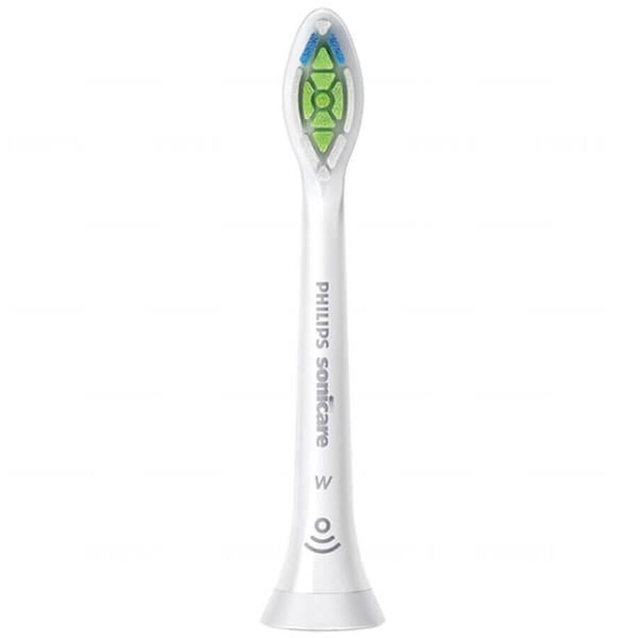 Philips, puntas de repuesto para el cepillo dental Sonicare W2 Optimal White, HX6064/10, blanco, 4 piezas