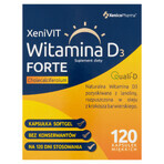 XeniVit Vitamina D3 4000 UI Forte, 120 cápsulas ENVASE DEPOSITADO