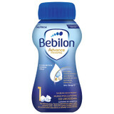 Bebilon Advance Pronutra 1, leche infantil lista para tomar, desde el nacimiento, 200 ml