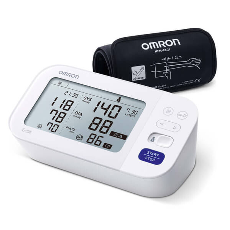 Omron M-6 Comfort HEM-7360-E, tensiómetro automático de brazo