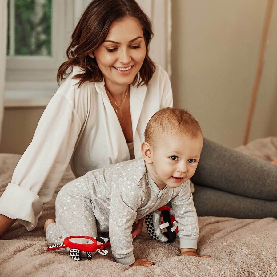 Canpol Babies, peluche balle de contraste, Jouets sensoriels, dès la naissance, 1 pièce