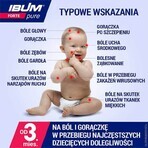 Ibum Forte Pure 200 mg/ 5 ml, suspensión oral para niños a partir de 3 meses, 100 g