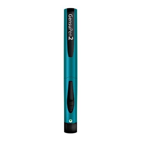 GensuPen 2, inyector automático de insulina, turquesa