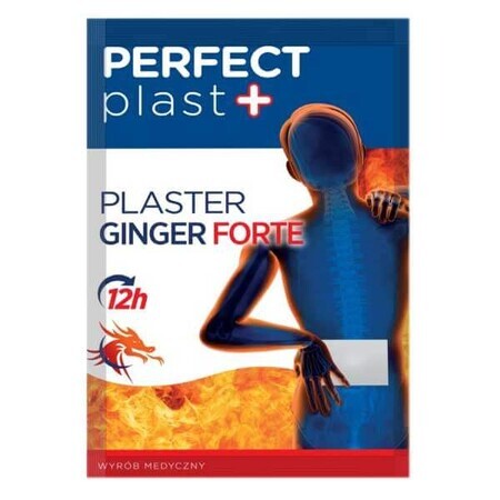 Perfect Plast+ Ginger Forte, escayola calentadora, 12 cm x 18 cm, 1 pieza