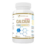 Progress Labs Calcio 800 mg + vitamina C 200 mg, 120 cápsulas