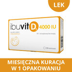 Ibuvit D3 4000 IU, 30 Kapseln