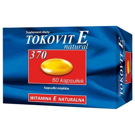 Tokovit E 370 natural, 60 cápsulas