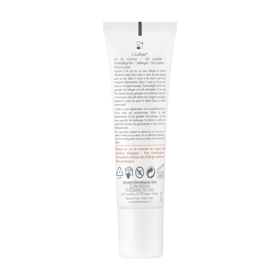 Avene Cicalfate+, gel cicatrizante, 30 ml