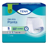 Tena Pants ProSkin, braguitas absorbentes, talla S, 65-85 cm, Super, 12 piezas