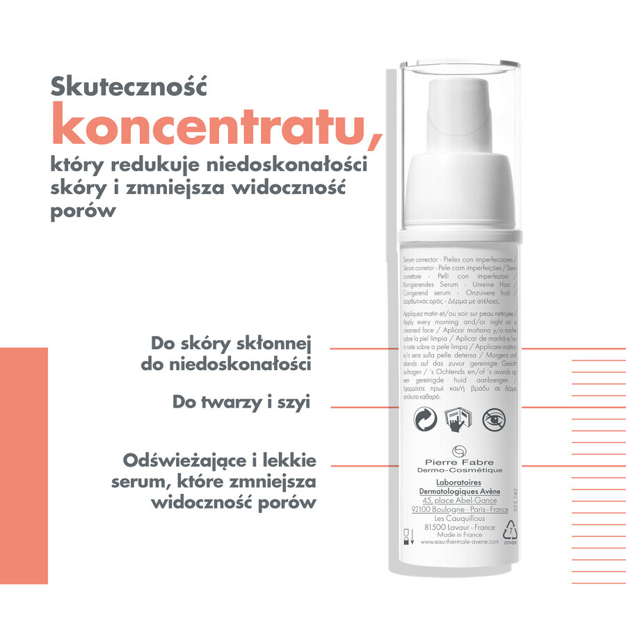 Avene Cleanance Women, korrigierendes Serum, für zu Unreinheiten neigende Haut, 30 ml