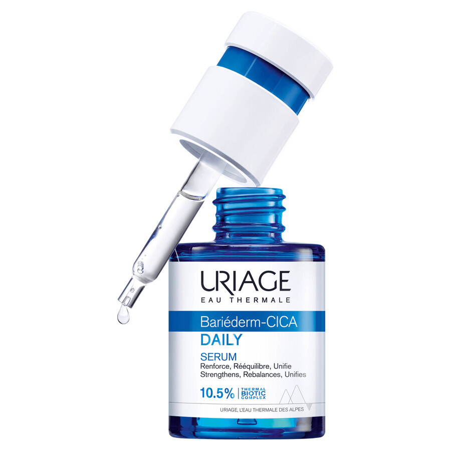 Uriage Bariederm CICA Daily, suero reparador para pieles sensibles, 30 ml