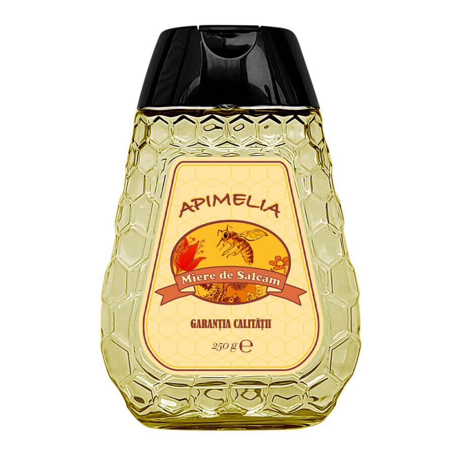 Miere de salcam Apimelia, 250 g, Apicola