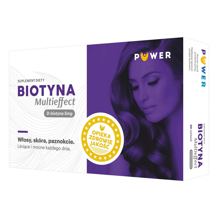 Biotina Multiefecto, 30 comprimidos