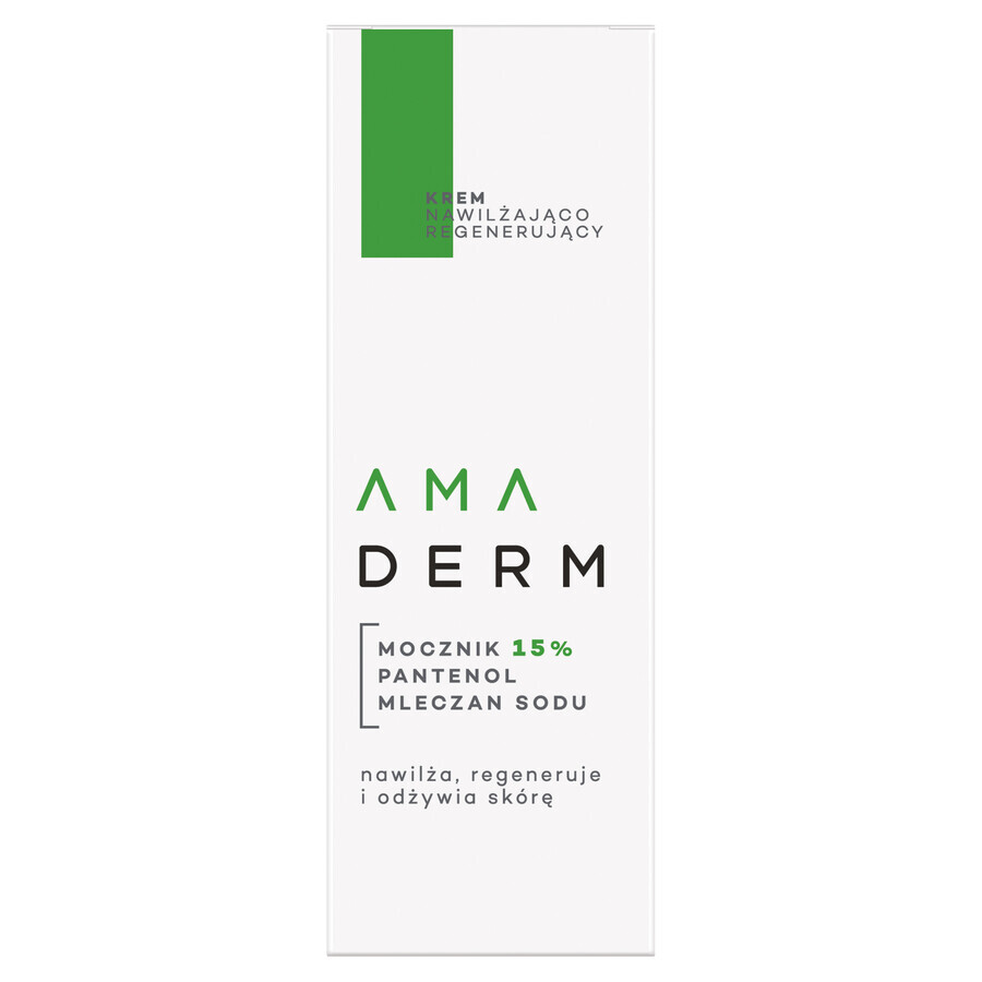 Amaderm Urea 15%, moisturizing and regenerating cream, 50 ml