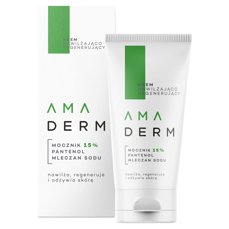 Amaderm Urea 15%, moisturizing and regenerating cream, 50 ml