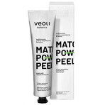 Veoli Botanica Matcha Power Peel, gommage enzymatique du visage, multi-acides, 75 ml