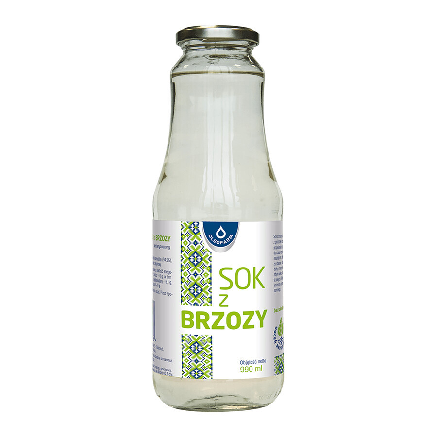 Oleofarm Berkenboomsap, 990 ml