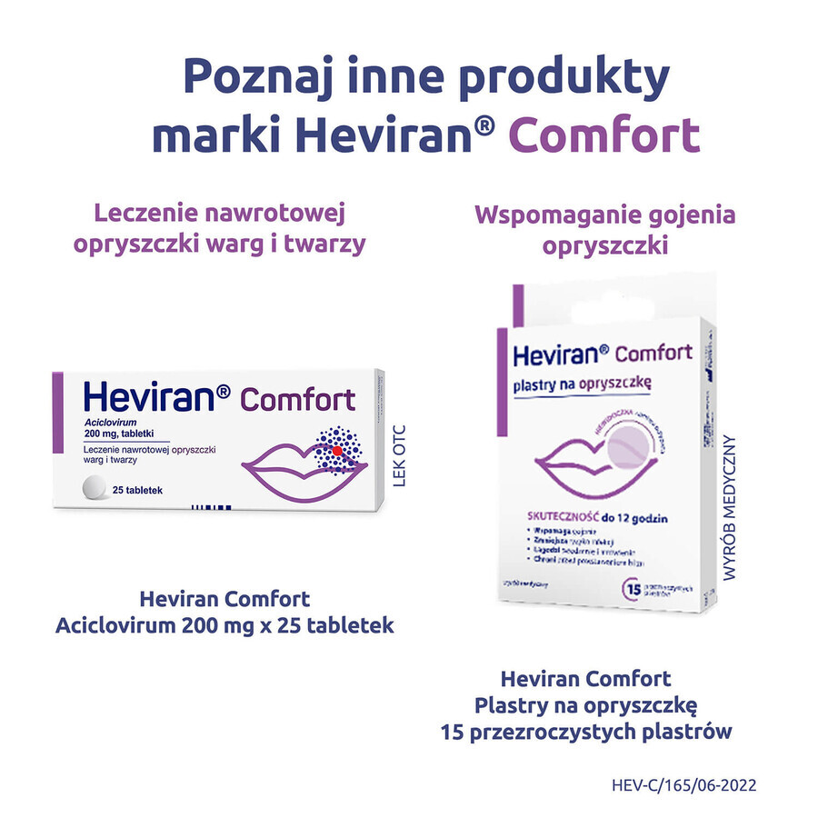 Heviran Comfort Max 400 mg, 30 comprimés 