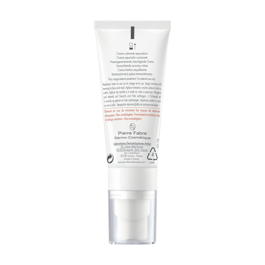 Avene Tolerance Control, crema facial calmante y regeneradora, pieles normales y mixtas, 40 ml