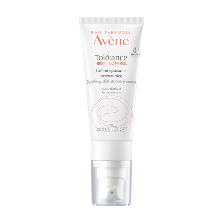 Avene Tolerance Control, crema facial calmante y regeneradora, pieles normales y mixtas, 40 ml