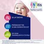 ENTitis Baby para lactantes mayores de 6 meses y niños, sabor fresa, 30 sobres